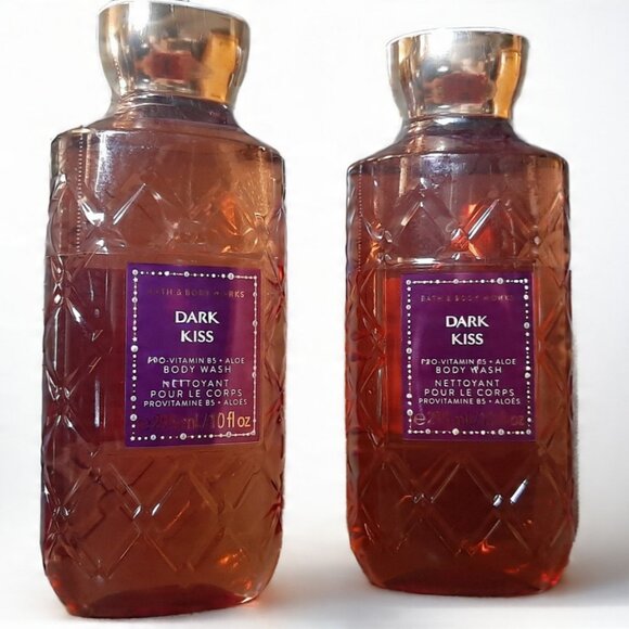 Lot of 2 Bath & Body Works Dark Kiss Body Wash 295ml/10 fl.oz. - Picture 1 of 1